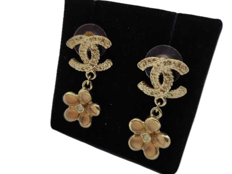 シャネル買取 ココマーク フラワー ピアス