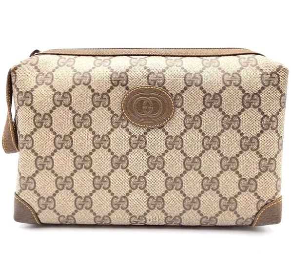 グッチ買取　セカンドバッグ　GGキャンバス