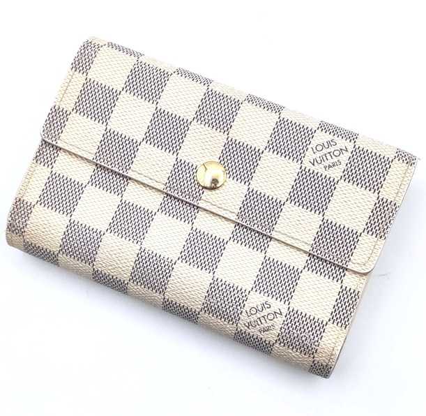 ルイヴィトン買取　ポルトフォイユアレクサンドラ　ダミエアズール　N63068