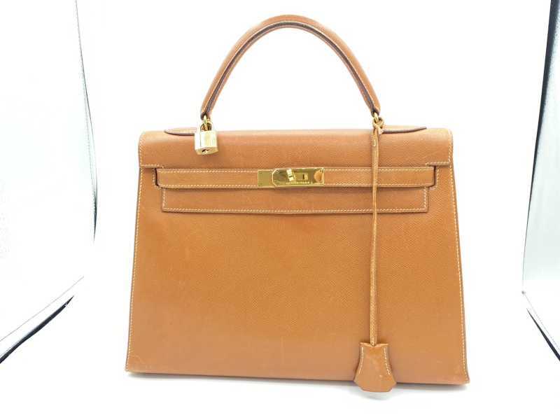 エルメス買取 ケリー 32 クシュベル ゴールド G金具 〇T刻