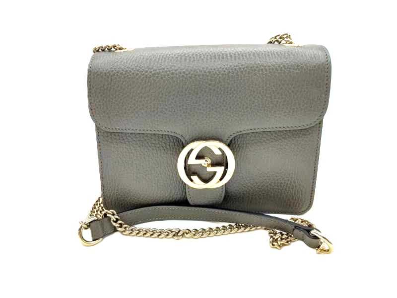 グッチ　買取　インターロッキングバッグ