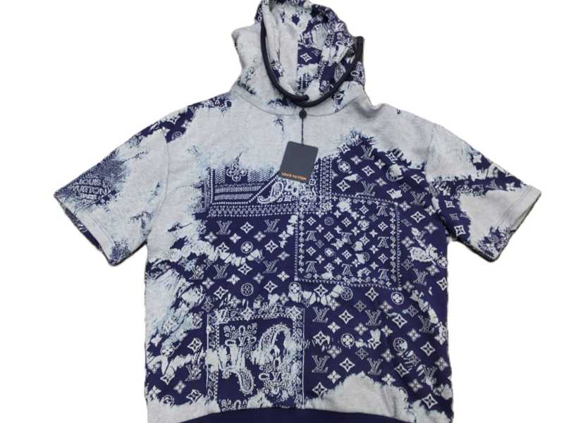 ルイヴィトン買取 モノグラム バンダナ フーディ