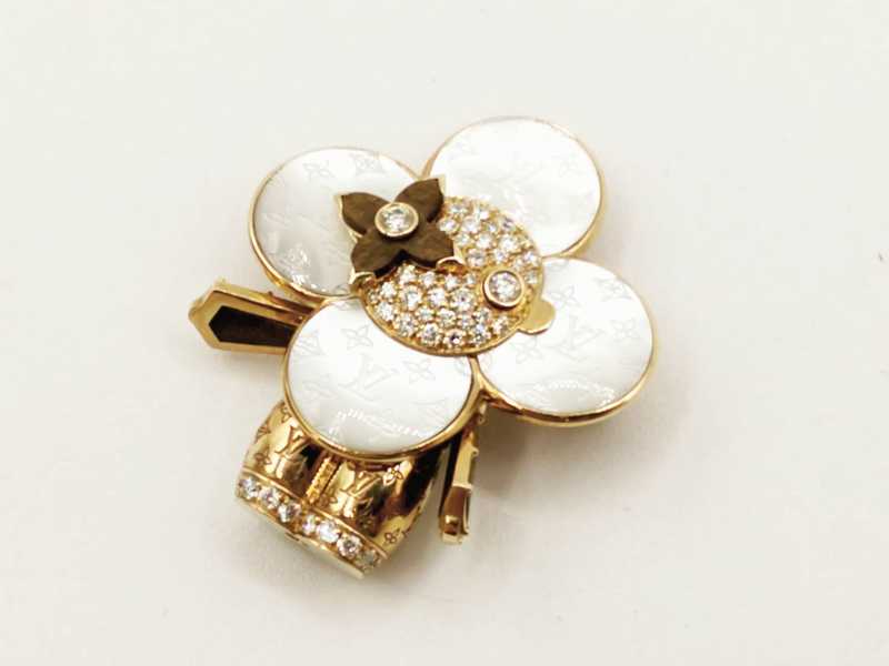 ルイヴィトン買取 ヴィヴィエンヌ ブローチ