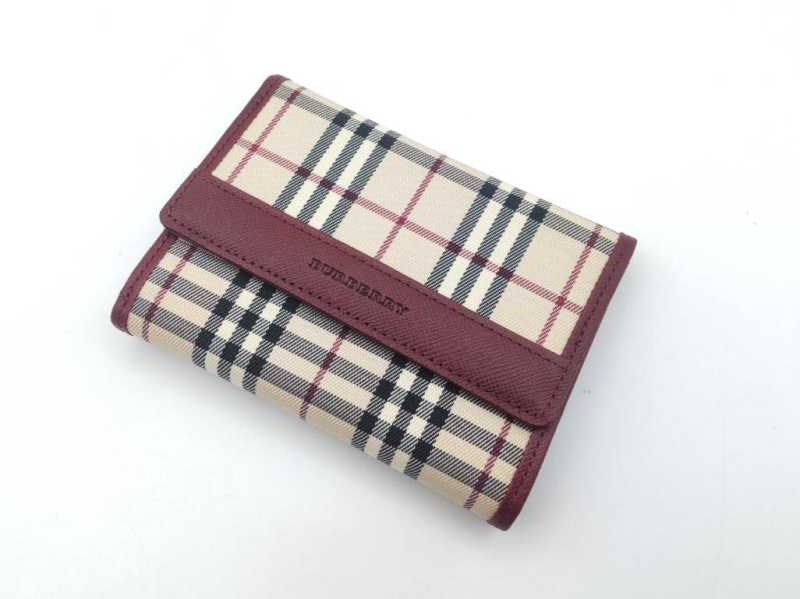 バーバリー　買取　二つ折り財布
