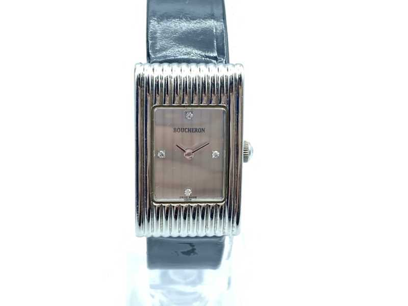 ブシュロン買取 リフレ SS×革ベルト