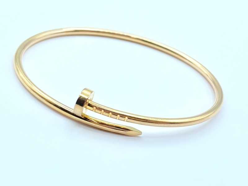 カルティエ買取 750PG ジュストアンクル ブレスレット SM #17