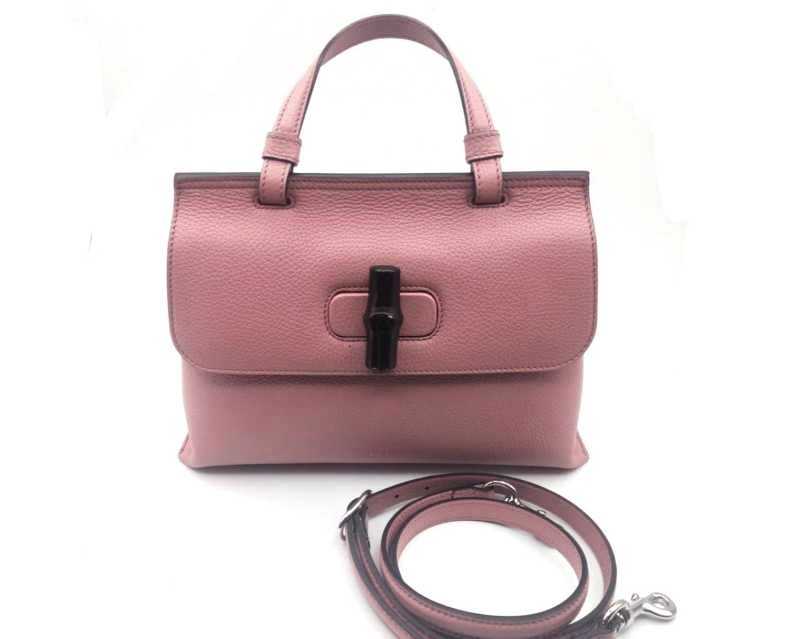 グッチ買取 バンブー デイリー 2WAYバッグ