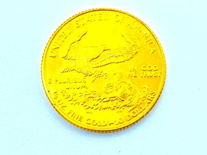 金買取 K22 アメリカ 10ドル イーグル金貨 1/4oz 8.4g
