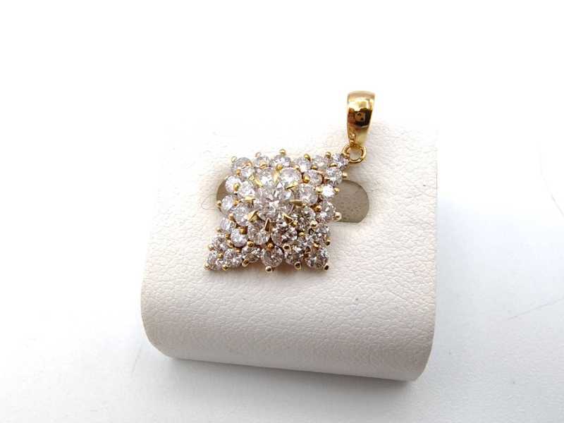 K18トップ　買取　ダイヤモンド