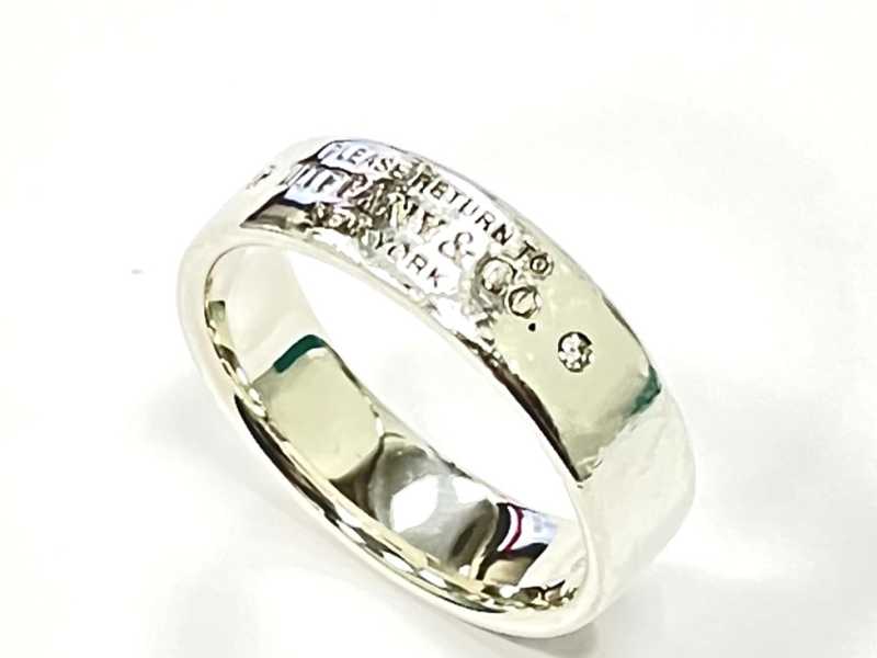 ティファニー買取 SV925 リターン トゥ ティファニー ナロー リング