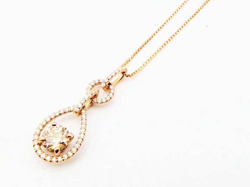 K18ネックレス　買取　ダイヤモンド