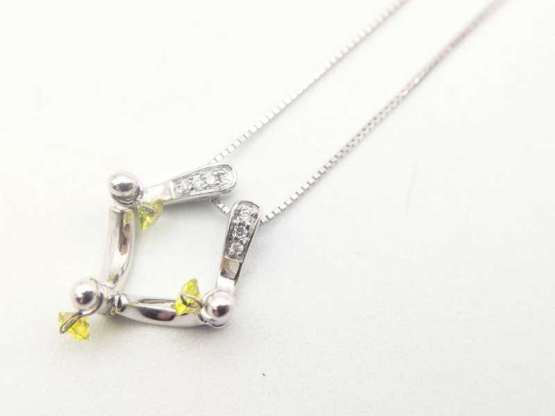 PT900ネックレス　買取　ダイヤモンド