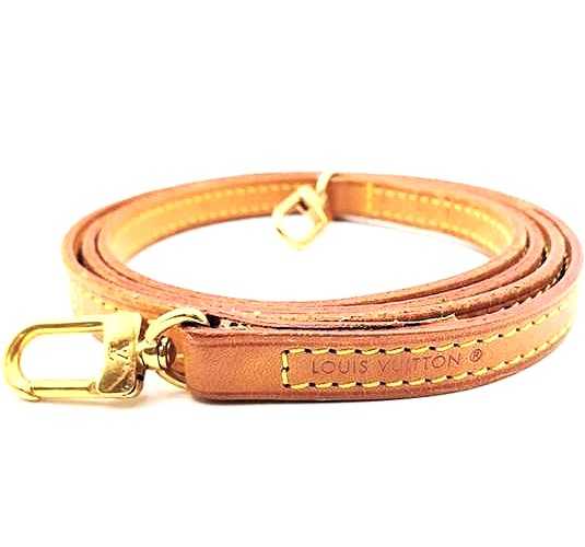 ルイヴィトン買取　ショルダーストラップ　ヌメ革