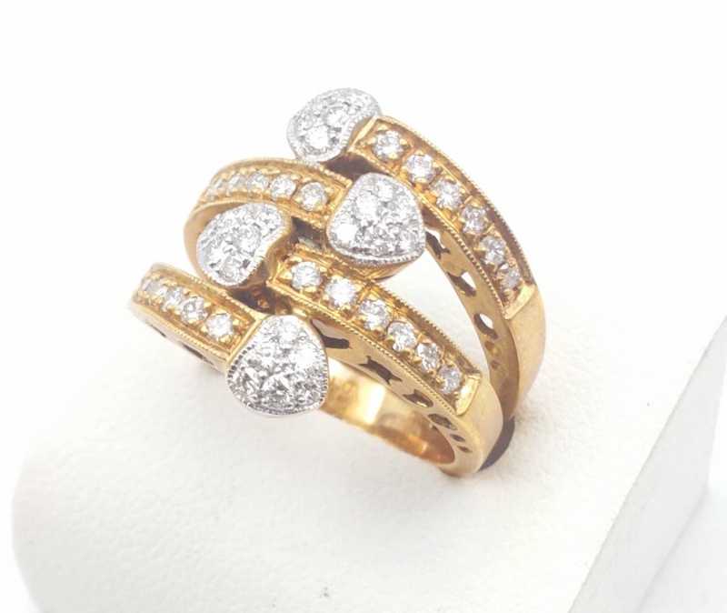 K18リング　買取　ダイヤモンド