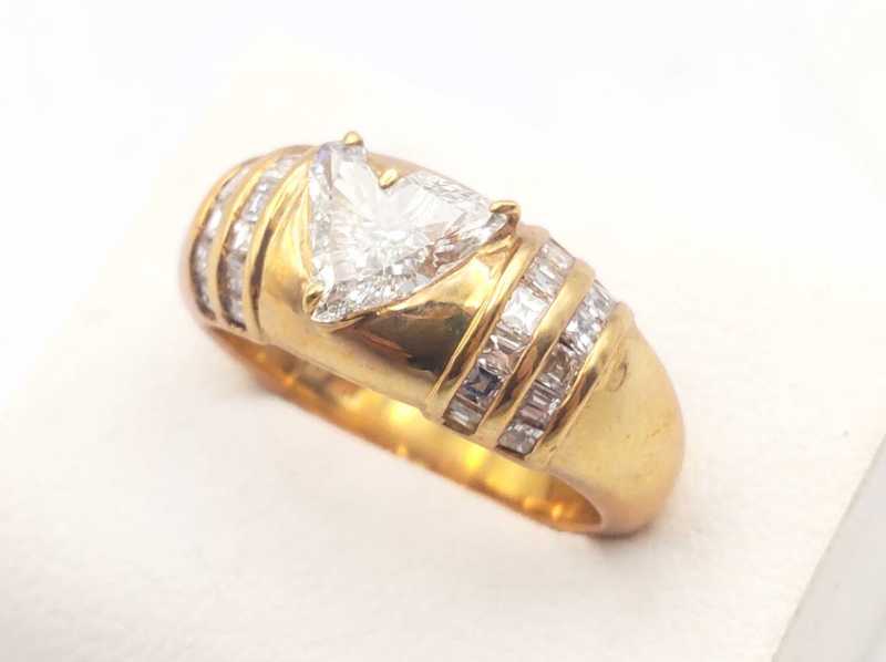 K18リング　買取　ダイヤモンド