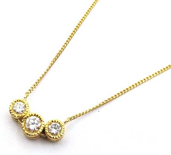 宝石買取　K18ダイヤモンドネックレス