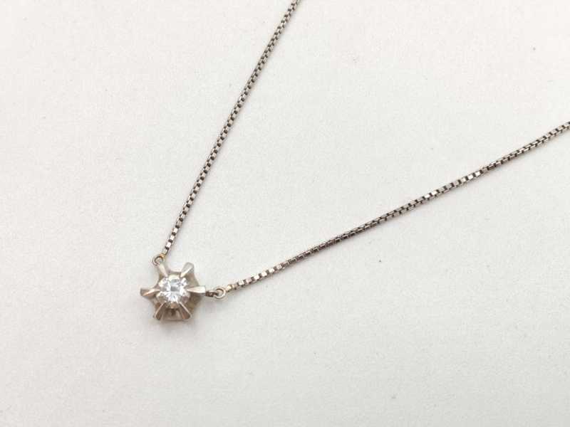 宝石 買取 ダイヤモンドネックレス 0.3ct