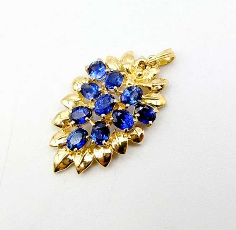 K18トップ　買取　サファイヤ