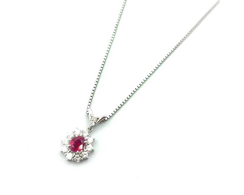 ジュエリー買取  ルビー  ダイヤモンド ネックレス