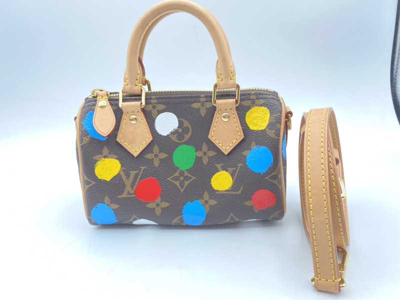 ルイヴィトン買取 LV×YK ナノスピーディモノグラム ドット M81979