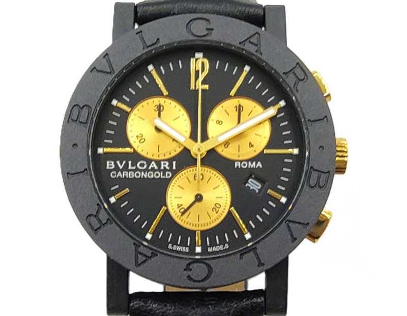 ブルガリ買取 ブルガリブルガリ クロノグラフ カーボン BB38CLCH