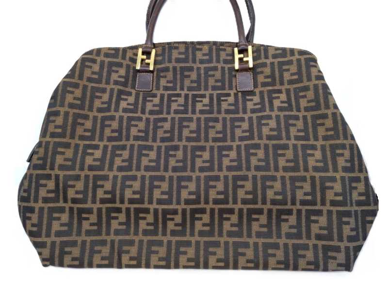 フェンディ買取 ボストンバッグ ズッカ
