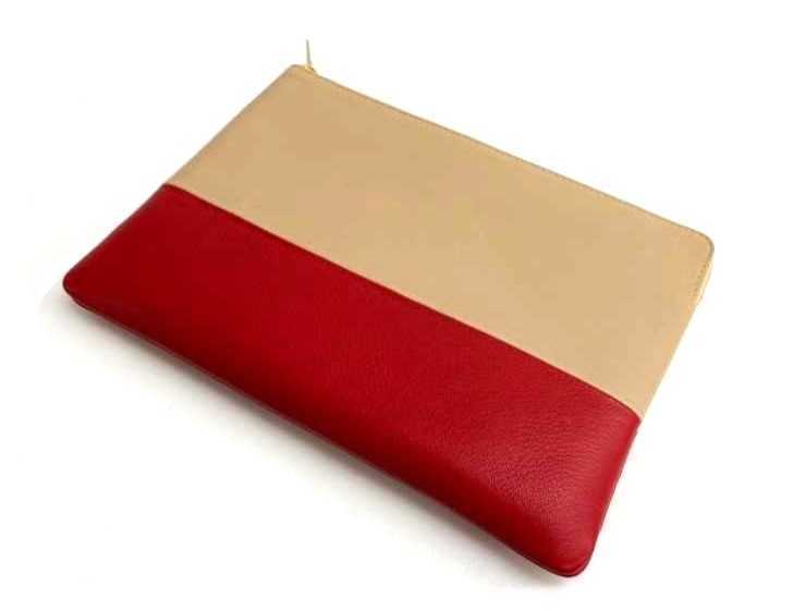 セリーヌ買取 バイカラー クラッチバッグ