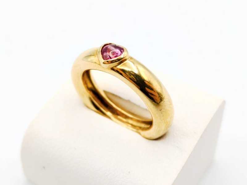 ティファニー　買取　フレンドシップリング　750YG