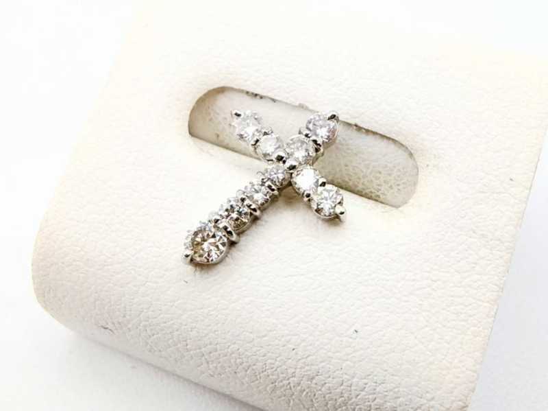 PT900トップ　買取　ダイヤモンド