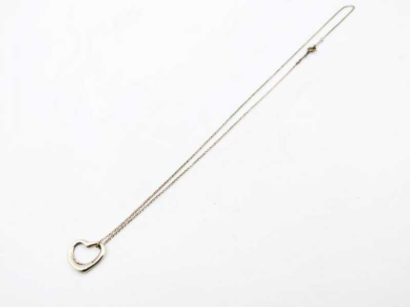 ティファニー　買取　オープンハートネックレス　SV925