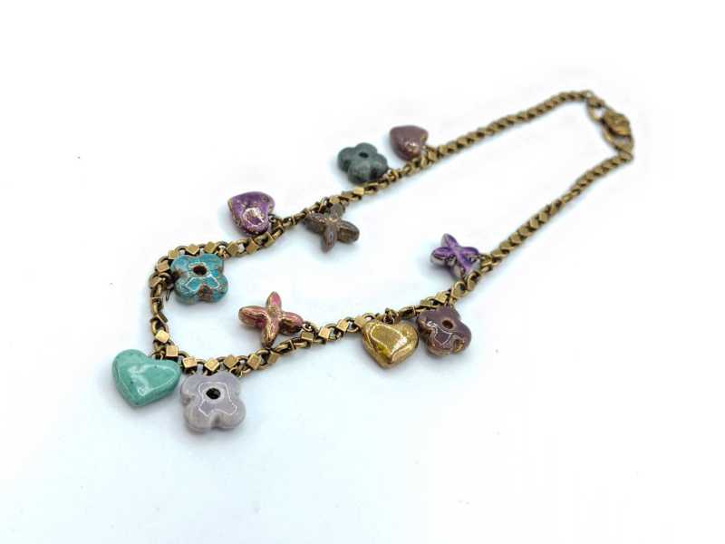 ルイヴィトン　買取　コリエスウィートモノグラムネックレス