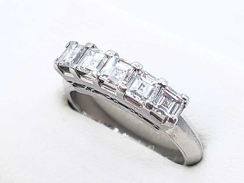 ダイヤモンド買取 スクエアカットリング