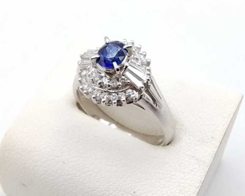 PT900リング　買取　サファイア