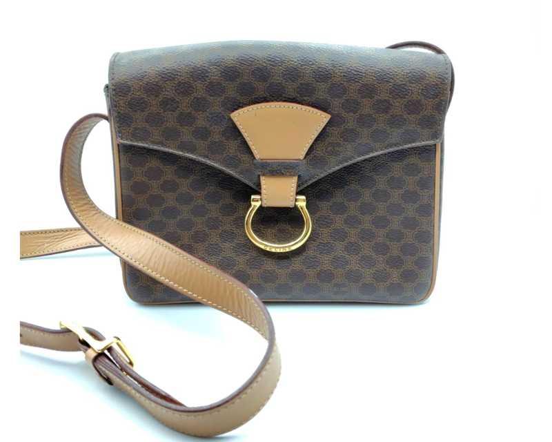 セリーヌ買取 マカダム ショルダーバッグ