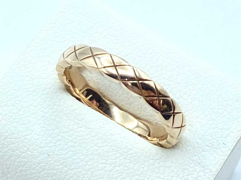 シャネル買取 750PG ココ クラッシュ コレクション リング #52