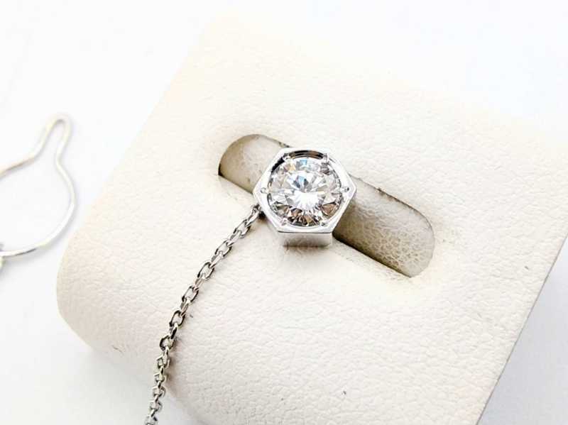 PT900タイピン　買取　ダイヤモンド