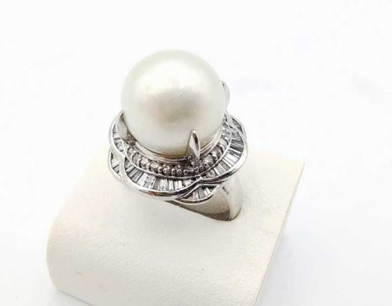 PT900リング 買取 パール