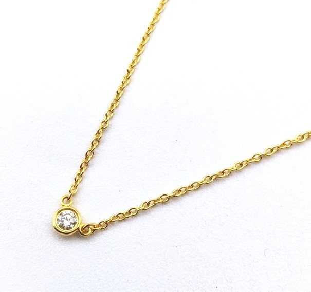 ティファニー買取　バイザヤードネックレス　750