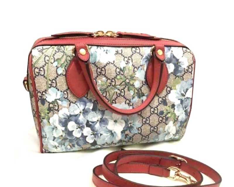 グッチ買取 GGブルームス 2WAY ボストンバッグ