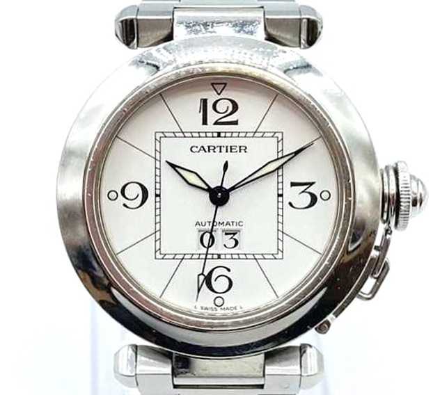 カルティエ買取　パシャC　ビッグデイト　W31055M7