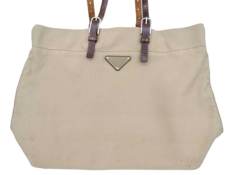 プラダ買取 トートバッグ キャンバス