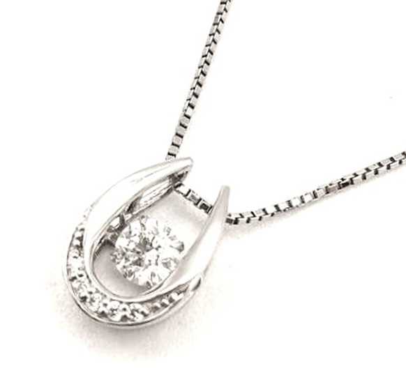 宝石買取　プラチナダイヤモンドネックレス