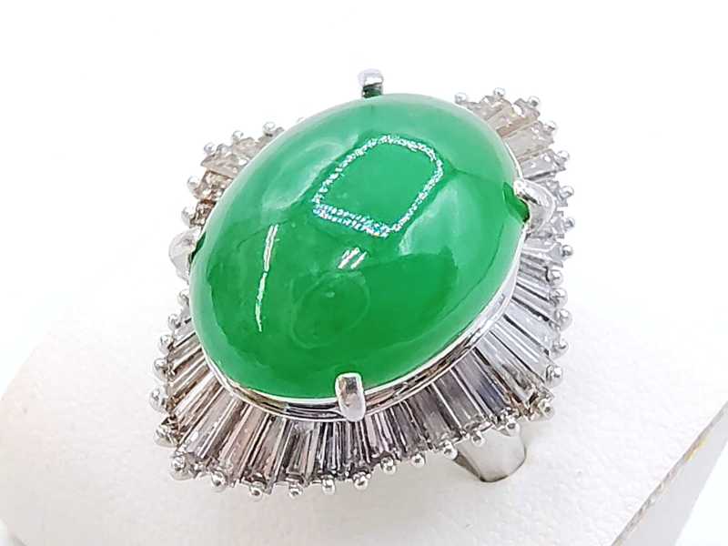 宝石買取 ヒスイプラチナリング