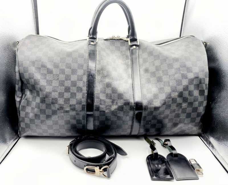 ルイヴィトン 買取 キーポル55 バンドリエール グラフィット N41413