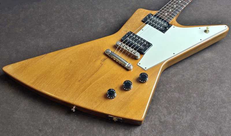Gibson Custom Shop Edition '76 Reissue Explorer Natural 1990 買取