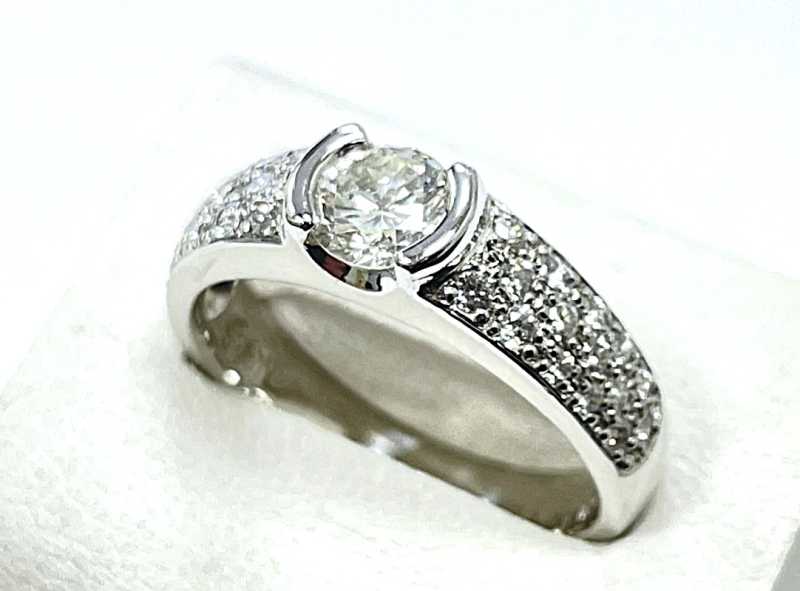 ダイヤモンド買取 0.6カラットプラチナリング