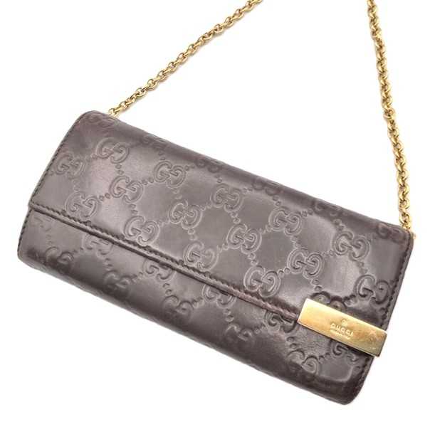 グッチ買取　チェーンウォレット　グッチシマ　269541