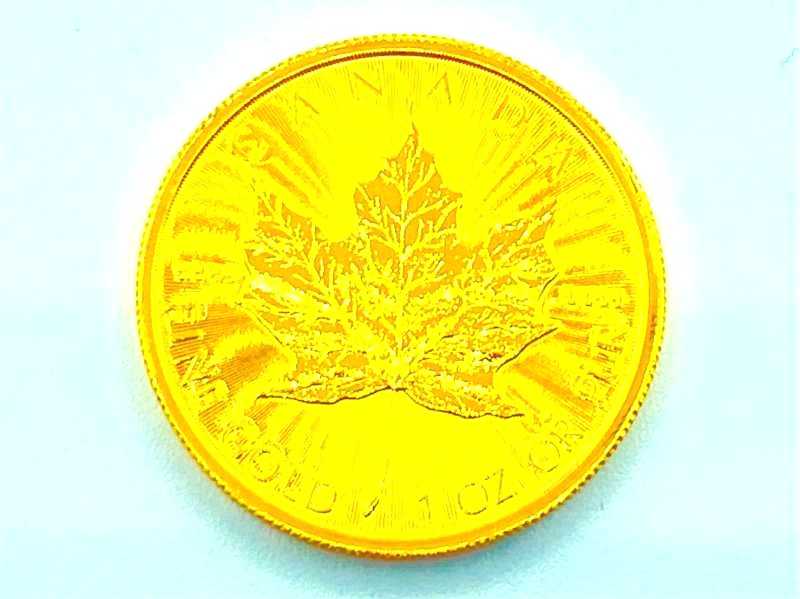 金買取 K24 メイプルリーフ金貨 1oz 31.1g