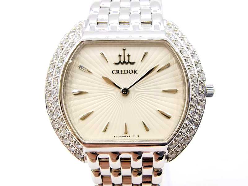 クレドール買取 ドレスウォッチ K18WG