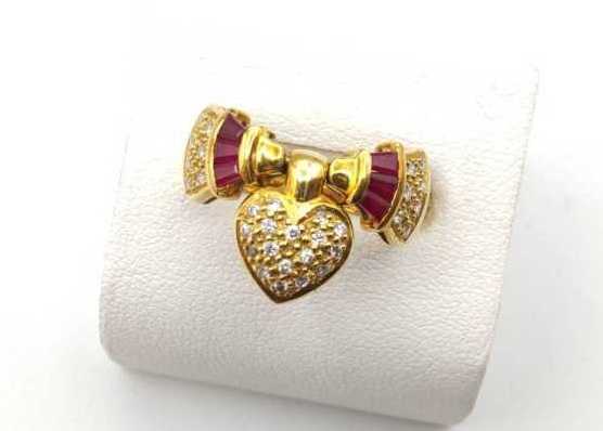 宝石買取 指輪 ルビー K18